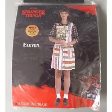 NWT Netflix Stranger Things Ladies Halloween Costume Eleven Dress Size S/M