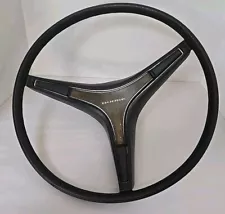 1971 - 1972 Dodge Charger 3 Spoke Steering Wheel Used OEM Mopar B-Body Parts