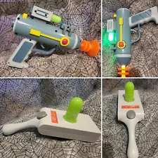 Rick & Morty Portal Gun + Laser Gun Cartoon Network Halloween Costume Cosplay