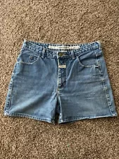 Vintage 90s Girbaud Denim Shorts Size 13/14 Measure 32” x 4” USA Made