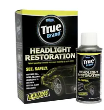 T601 - TRUE BRAND HEADLIGHT RESTORATION KIT - LIFETIME WARRANTY