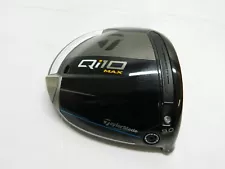 2024 Taylormade Qi10 Qi 10 MAX 9* Driver Head only + Headcover 9.0*