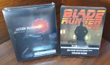 Blade Runner 1982 4K Titans Of Cult + Blade Runner 2049 Steelbooks-NEW-Free S&H!