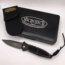 Microtech M-Socom Mini 8/98 1998 Single Blade Folding Knife Clip Point - 18-05