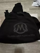 Sz L -Mamba “Blackout” Matte Logo Sweatshirt 2023 Mamba & Mambacita Sports FNDT