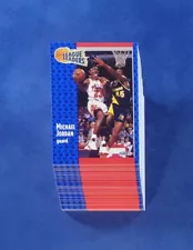 1991 FLEER #220 MICHAEL JORDAN HOF LOT OF 65 MINT K333981