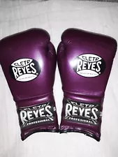 Cleto Reyes Professional Boxing Gloves, Dark Purple IT 5078