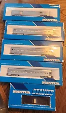 Remaining Model Passenger Railroad Cars Blow Out Sale Mantua Cars NIB and Kit