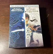 Avatar The Last Airbender & The Legend of Korra Complete DVD Box Set New Sealed