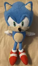 Authentic 2012 8” Sanei Sonic Plush Sonic The Hedgehog Toy SEGA Japan Vietnam