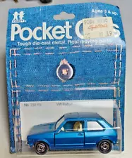 Vintage NIB Tomica Tomy Pocket Cars VW RABBIT-GOLF #232-F5 Japan New Old Stock