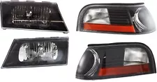 Headlight Kit for Mercury Marauder 2003-2004, Right (Passenger) and Left