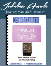 NEW! Rowe MMCD-1 Jukebox Service & Parts Manual with Troubleshooting Section