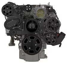 All Inclusive Chevy LT4 Black Diamond Serpentine System Mid-Mount Supercharged