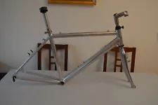 Vintage old Aluminium mtb mountain bike frame & steel fork