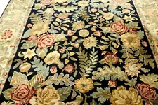 8X10 BEAUTIFUL VINTAGE 200+KPSI HAND KNOTTED VEGGIE DYE WILLIAM MORRIS WOOL RUG