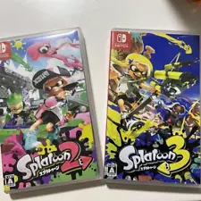 Switch Software Splatoon 2 3 Bulkset