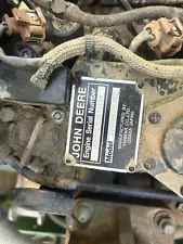 2015 yanmar diesel engine 3tn88c-DJMZ off john deer