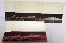 1976 Cadillac Eldorado Convertible Coupe Sedan DeVille NOS Postcards