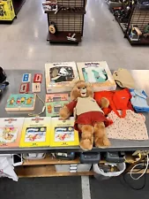 Vintage 1985 WOW Teddy Ruxpin Lot.