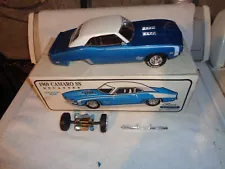 NOS Chevrolet Jim Beam 1969 Blue Camaro Decanter