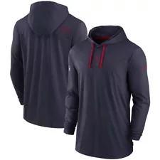 NFL Houston Texans Men's Sideline Performance Long Sleeve Hoodie # Medium