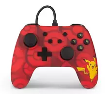 Pokemon Wired Controller For Nintendo Switch Pikachu Very Good 2E