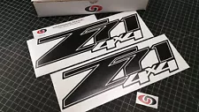 Z71 4X4 Decals (2pk) Truck Bedside Fender Stickers For 2007-2013 Chevy Silverado