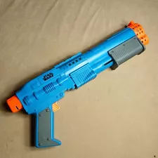 Nerf Dart Blaster Star Wars Shotgun Blue Pump Action Dual Shot