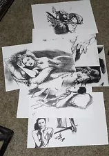 Titanic 1997 Jack Dawson Drawings Copies