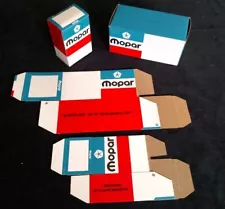 NOS VINTAGE 1972-1984 Mopar Parts auto part boxes Chrysler Plymouth Dodge PAIR