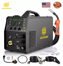 250A 6 in1 Aluminum MIG Welder Lift TIG ARC 110/220V Gas Gasless Welding Machine