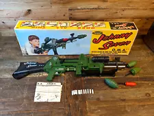 1964 JOHNNY SEVEN ONE MAN ARMY O.M.A. TOY GUN by TOPPER TOYS! BOXED!