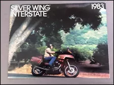 1983 Honda Silver Wing Interstate GL650 Motorcycle Bike Sales Brochure Catalog