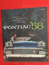 1958 PONTIAC "CHIEFTAIN-STAR CHIEF-SUPER CHIEF +" Car Dealer Sales Brochure