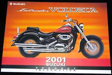 SUZUKI INTRUDER VL800 VOLUSIA UK SALES BROCHURE JANUARY 2001