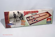 Shuffleboard Wooden Table Game - Old School Sports COMPLETE (read description)