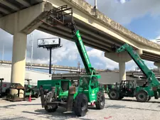 2017 Skytrak 10054 54' 10K Telescopic Reach Forklift Cab Telehandler bidadoo