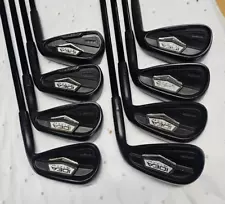 ADAMS IDEA CB3 4-PW+GW BLACK NITRIDE BLUEPRINTED SPINE ALIGNED BLACK KBS FLT S+