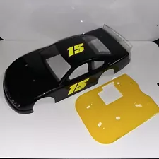 1rc Racing Asphalt Late Model Body Black With Yellow Interior