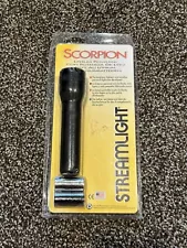 Steamlight Scorpion Tactical Flashlight Brand New Sealed Vintage Old Stock