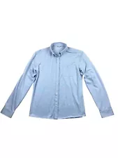 Western Rise Men's Limitless Merino Button-Down Shirt Concrete Gray Size L