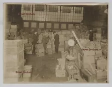 Vintage 1919 NYC Victory Food & Surplus Army Goods Sales Photos (3pc)