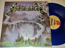 Metallica Creeping Death 12" music for nations metal thrash blue vinyl EX