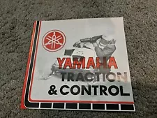 Vintage Yamaha Traction & Control Snowmobile Accessories Catalog