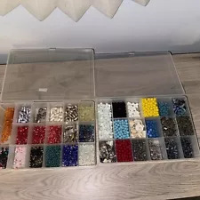 *SALE* Loose BEADS lot Two CASES of Jewelry Making Beads Great Crafting Supplies