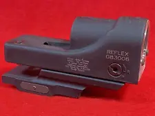 Trijicon ACOG Reflex 1x24 2Cor4:6 Rifle Sight Amber Triangle NICE