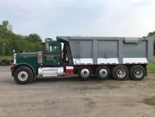 2001 Peterbilt Quad axcle Dump Truck