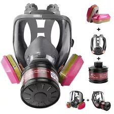 Gas Masks Survival Nuclear and Chemical with 40mm Gas Mask Filters and 60926