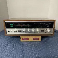 SANSUI 5000X VINTAGE AM/FM STEREO RECEIVER - SERVICED - CLEANED - WITH MANUALS